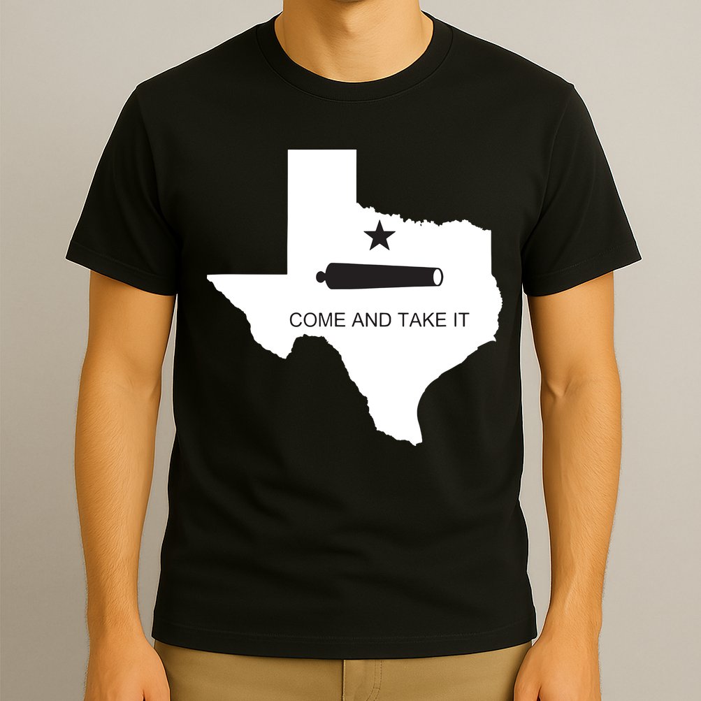 Texas Come And Take It Flag Canon 1836 State T-Shirt