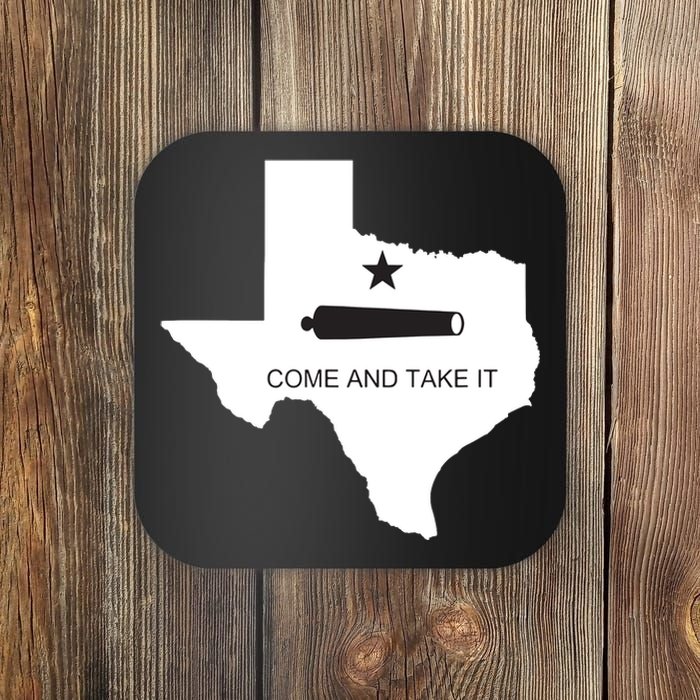 Texas Come And Take It Flag Canon 1836 State Coaster