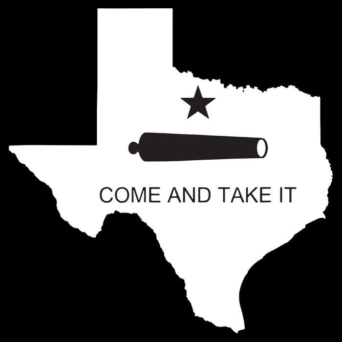 Texas Come And Take It Flag Canon 1836 State Bag
