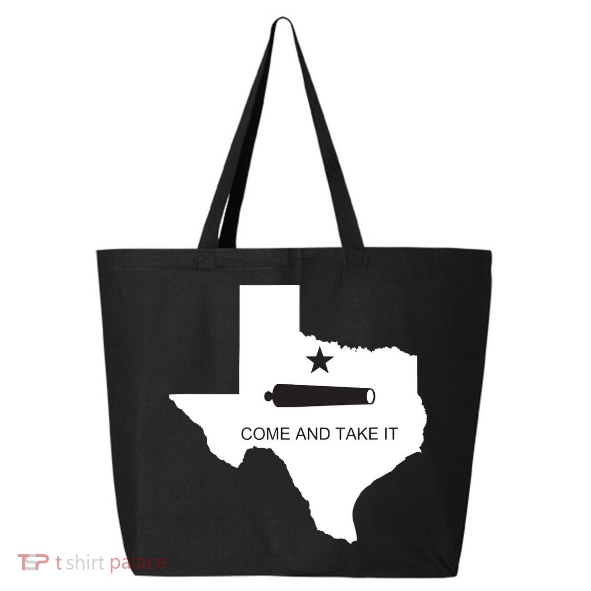 Texas Come And Take It Flag Canon 1836 State 25L Jumbo Tote
