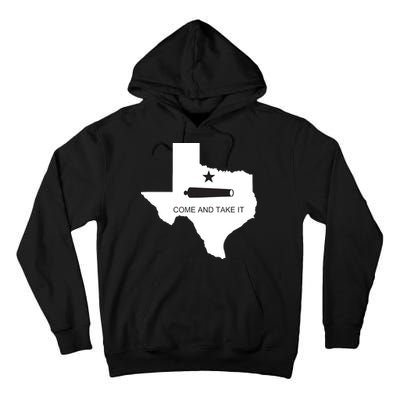 Texas Come And Take It Flag Canon 1836 State Tall Hoodie