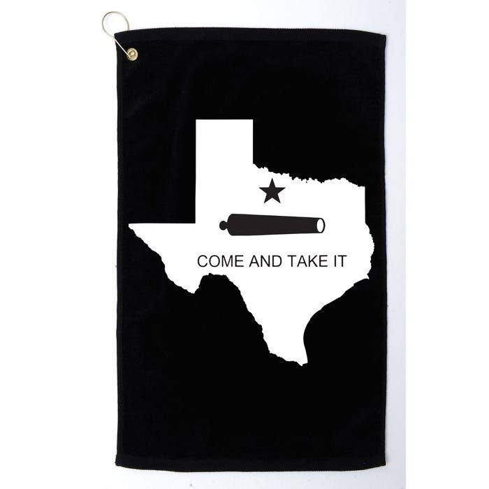 Texas Come And Take It Flag Canon 1836 State Golf Towel