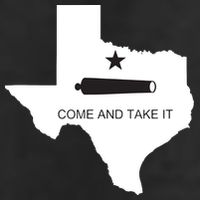 Texas Come And Take It Flag Canon 1836 State Golf Towel