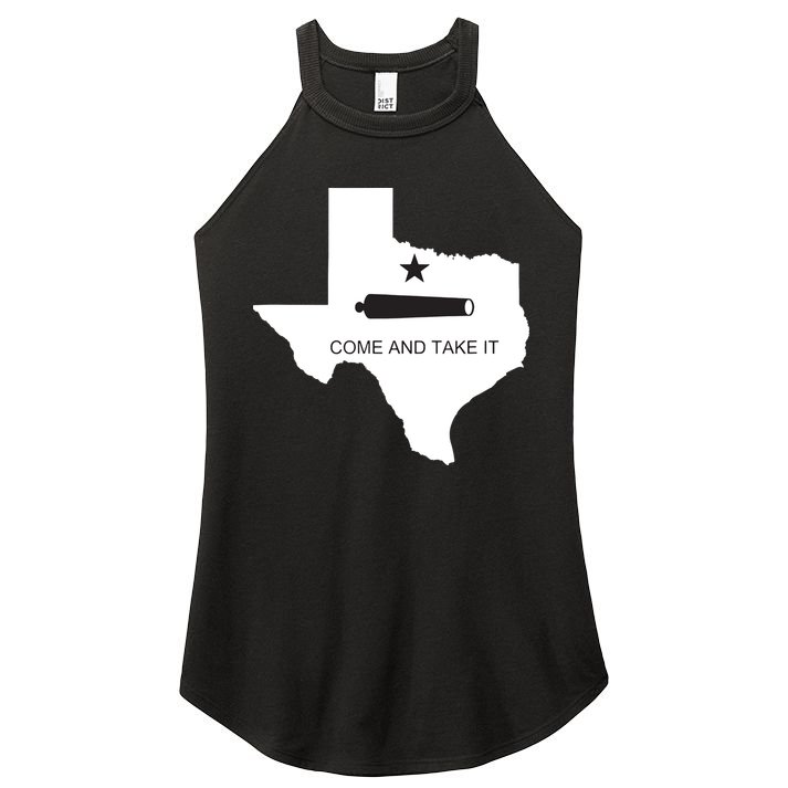 Texas Come And Take It Flag Canon 1836 State Women's Perfect Tri Rocker Tank