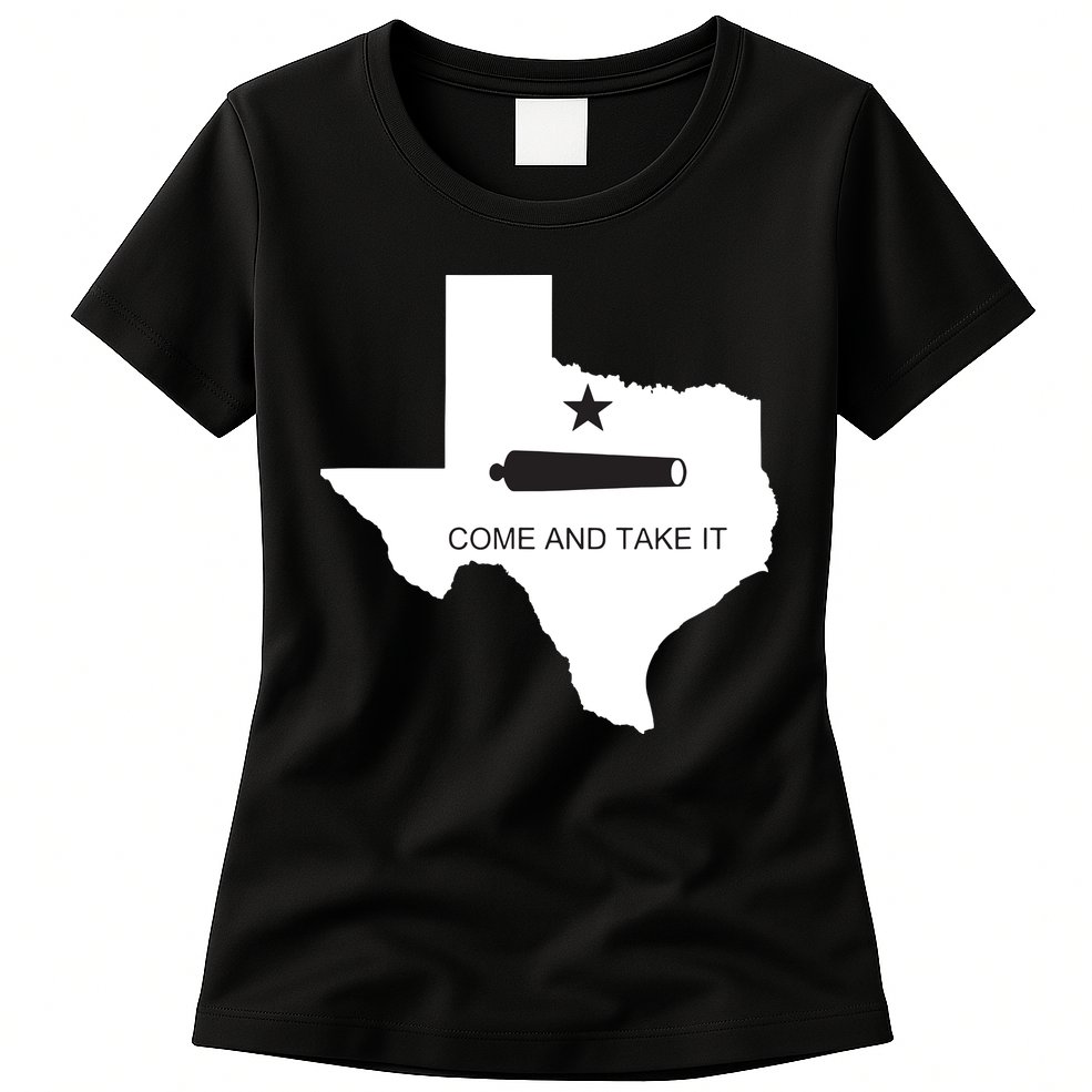 Texas Come And Take It Flag Canon 1836 State Womens T-Shirt
