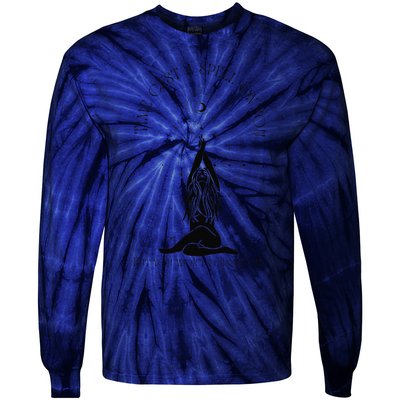 Time Cast A Spell On You But You WonT Forget Me Tie-Dye Long Sleeve Shirt