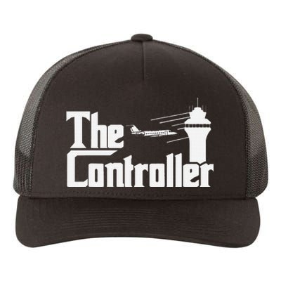 The Controller Air Traffic Control Aircraft Atc Airfield= Yupoong Adult 5-Panel Trucker Hat