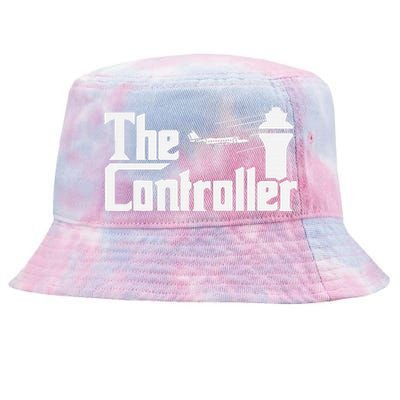 The Controller Air Traffic Control Aircraft Atc Airfield= Tie-Dyed Bucket Hat