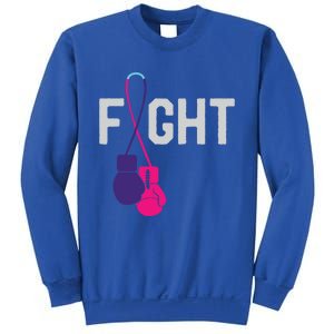 Thyroid Cancer Awareness Day Ribbon Month Survivor Fighter Gift Sweatshirt