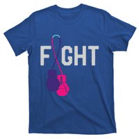 Thyroid Cancer Awareness Day Ribbon Month Survivor Fighter Gift T-Shirt