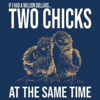 Two Chicks At The Same Time Funny Infant Baby Jersey Bodysuit
