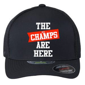 The Champs Are Here Fantasy Winner Flexfit Unipanel Trucker Cap