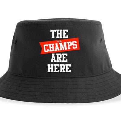 The Champs Are Here Fantasy Winner Sustainable Bucket Hat