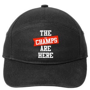 The Champs Are Here Fantasy Winner 7-Panel Snapback Hat