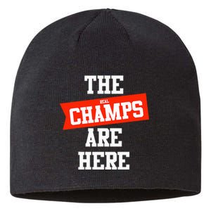 The Champs Are Here Fantasy Winner Sustainable Beanie