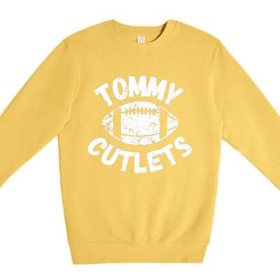 Tommy Cutlets American Sports Football Premium Crewneck Sweatshirt