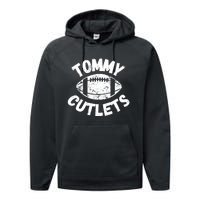 Tommy Cutlets American Sports Football Performance Fleece Hoodie