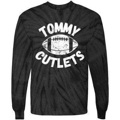 Tommy Cutlets American Sports Football Tie-Dye Long Sleeve Shirt