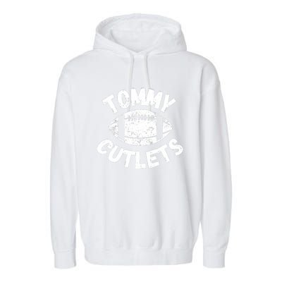 Tommy Cutlets American Sports Football Garment-Dyed Fleece Hoodie