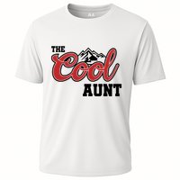 The Cool Aunt Funny Family Beer Lover Joke Cooling Performance Crew T-Shirt