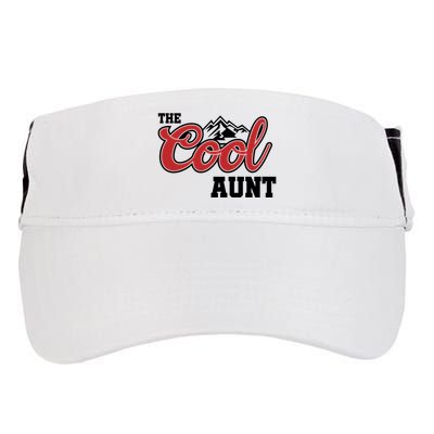 The Cool Aunt Funny Family Beer Lover Joke Adult Drive Performance Visor