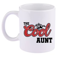 The Cool Aunt Funny Family Beer Lover Joke 11oz C Handle Ceramic Mug