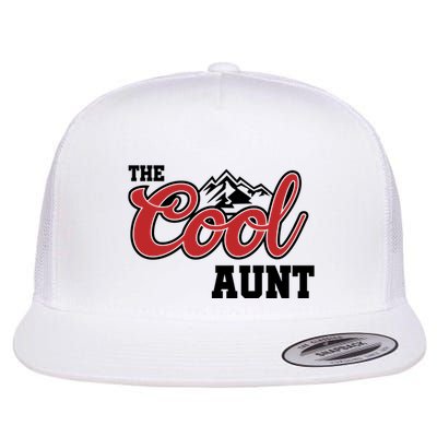 The Cool Aunt Funny Family Beer Lover Joke Flat Bill Trucker Hat