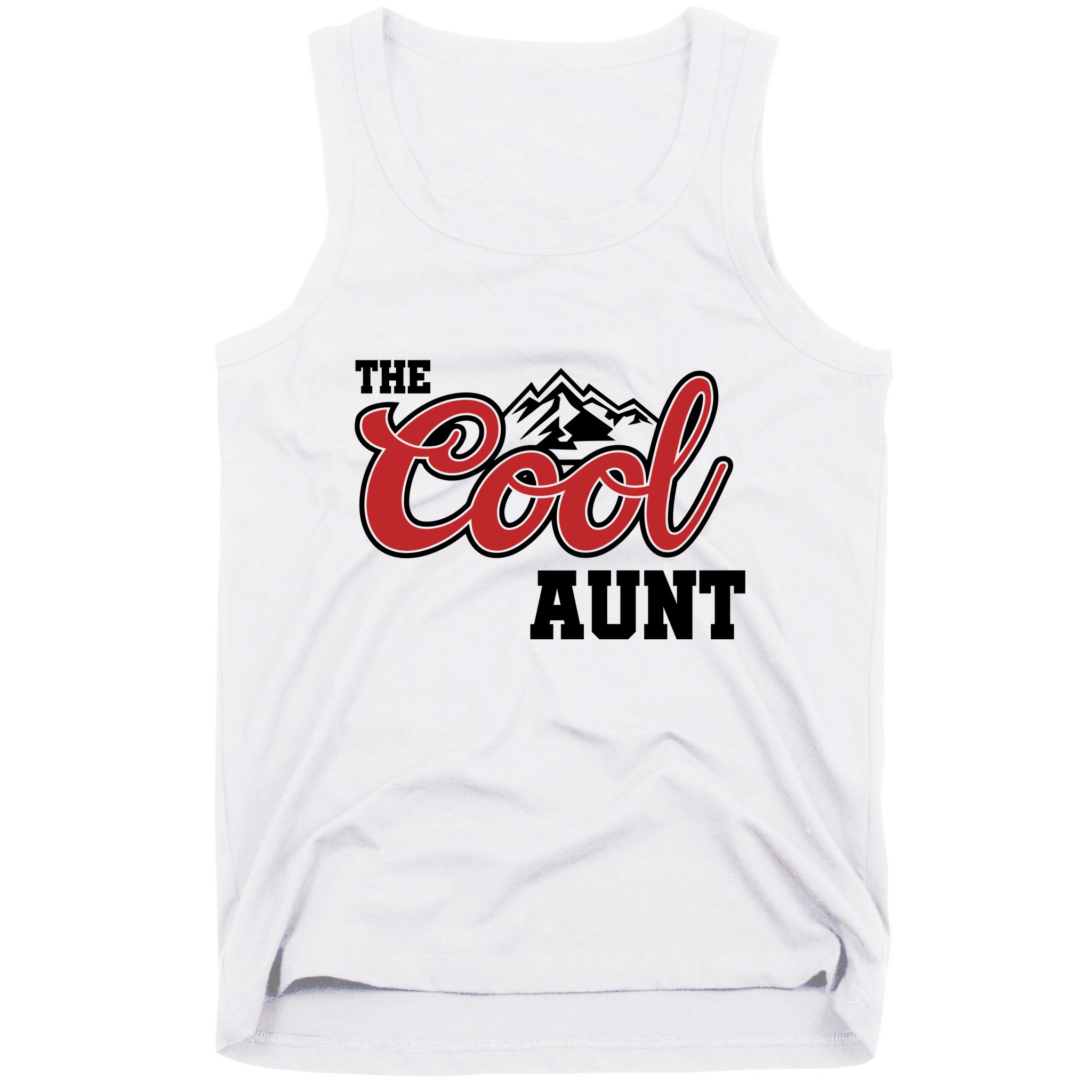 The Cool Aunt Funny Family Beer Lover Joke Tank Top