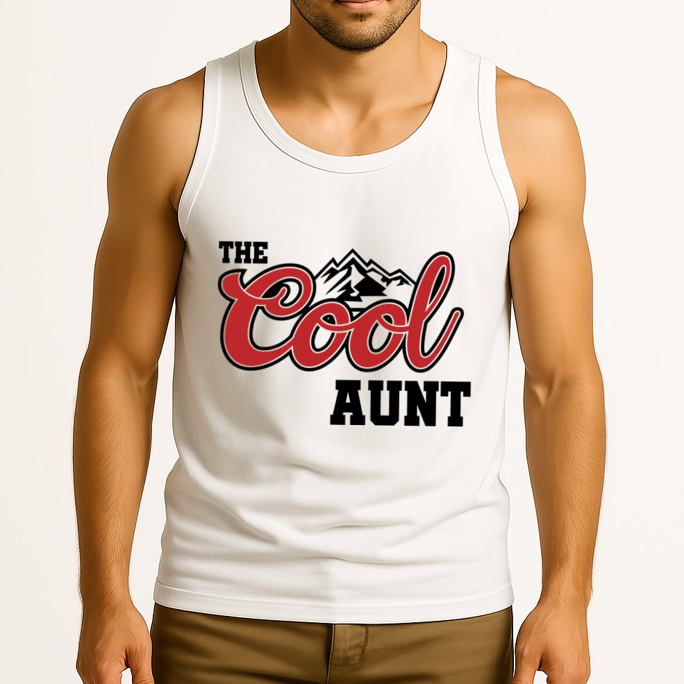 The Cool Aunt Funny Family Beer Lover Joke Tank Top