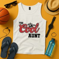 The Cool Aunt Funny Family Beer Lover Joke Tank Top