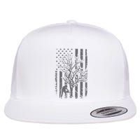 Tree Cutter American Flag Chainsaw Operator Arborist Patriot Flat Bill Trucker Hat