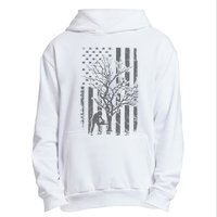 Tree Cutter American Flag Chainsaw Operator Arborist Patriot Urban Pullover Hoodie