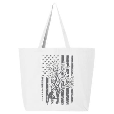 Tree Cutter American Flag Chainsaw Operator Arborist Patriot 25L Jumbo Tote