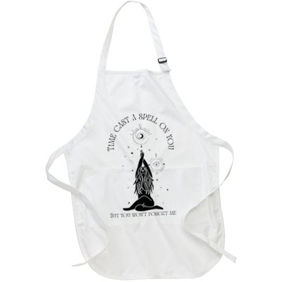 Time Cast A Spell On You But You WonT Forget Me Full-Length Apron With Pockets