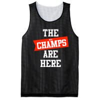 The Champs Are Here Fantasy Winner Mesh Reversible Basketball Jersey Tank