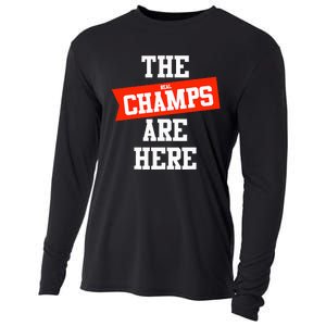 The Champs Are Here Fantasy Winner Cooling Performance Long Sleeve Crew