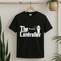 The Controller Air Traffic Control Aircraft Atc Airfield T-Shirt