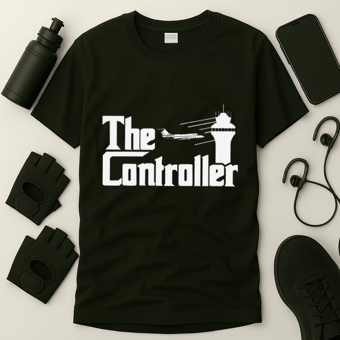The Controller Air Traffic Control Aircraft Atc Airfield T-Shirt