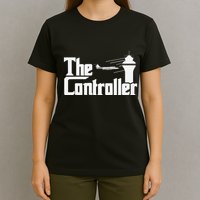 The Controller Air Traffic Control Aircraft Atc Airfield T-Shirt