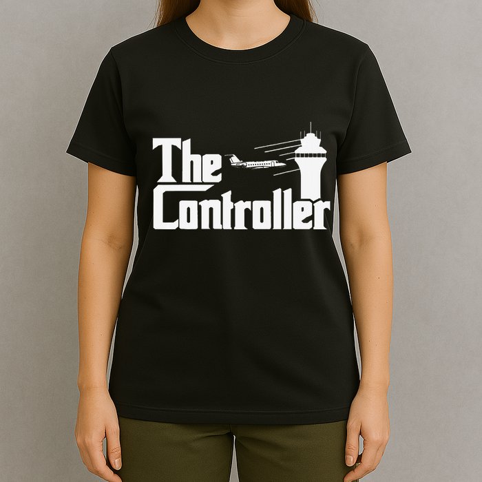 The Controller Air Traffic Control Aircraft Atc Airfield T-Shirt
