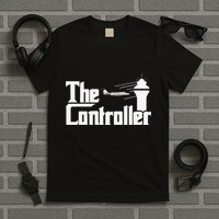 The Controller Air Traffic Control Aircraft Atc Airfield T-Shirt