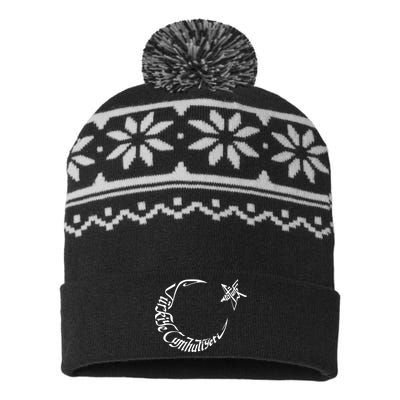 Turkiye Cumhuriyeti Ataturk USA-Made Snowflake Beanie