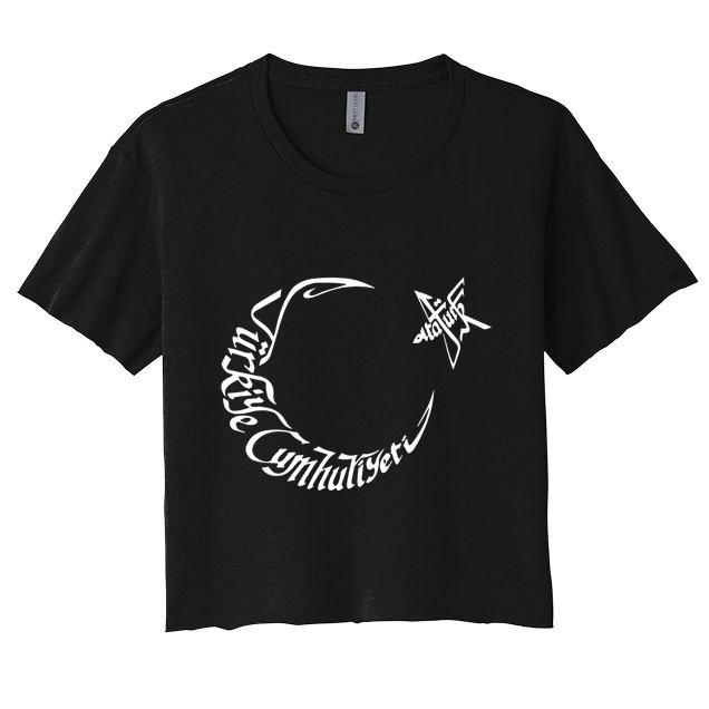 Turkiye Cumhuriyeti Ataturk Women's Crop Top Tee