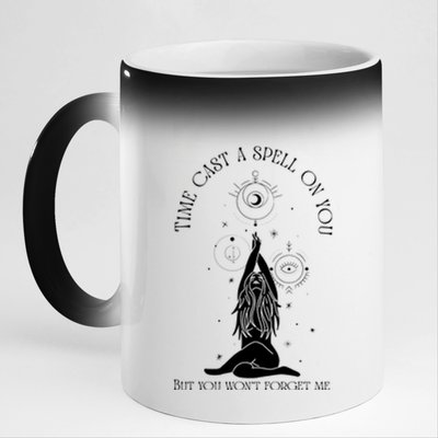 Time Cast A Spell On You But You WonT Forget Me 11oz Black Color Changing Mug