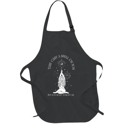 Time Cast A Spell On You But You WonT Forget Me Full-Length Apron With Pockets