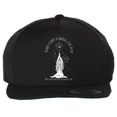 Time Cast A Spell On You But You WonT Forget Me Wool Snapback Cap