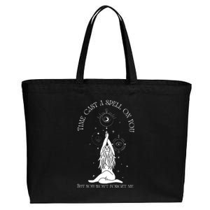 Time Cast A Spell On You But You WonT Forget Me Cotton Canvas Jumbo Tote