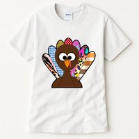 Turkey Colorful Abstract Thanksgiving Tall T-Shirt