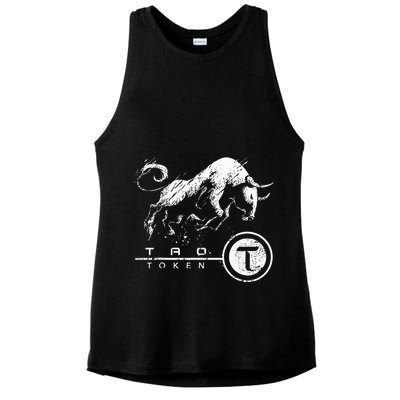Tao Coin Bittensor Token In A Blockchain Crypto Bullrun Ladies PosiCharge Tri-Blend Wicking Tank