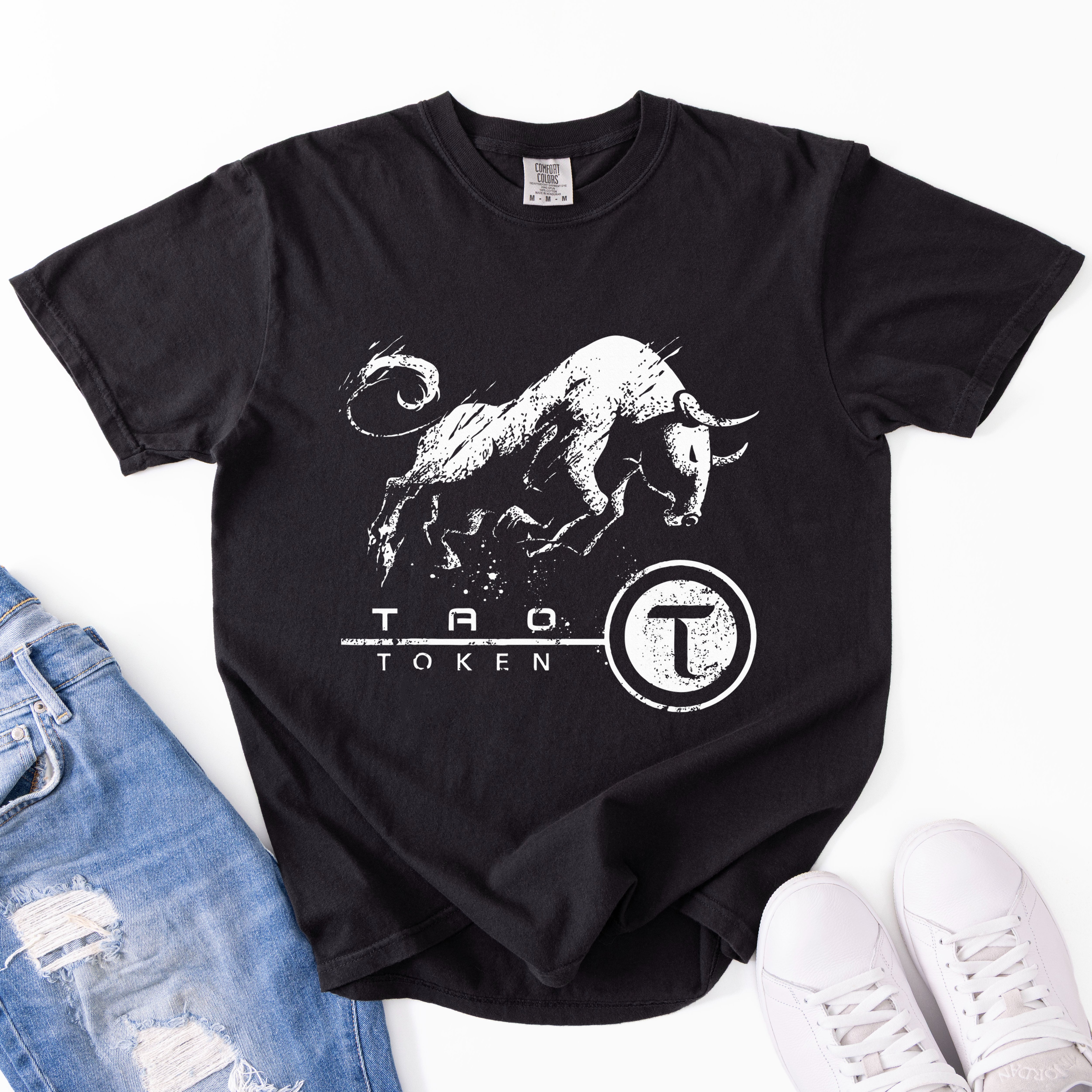 Tao Coin Bittensor Token In A Blockchain Crypto Bullrun Comfort Colors T-Shirt